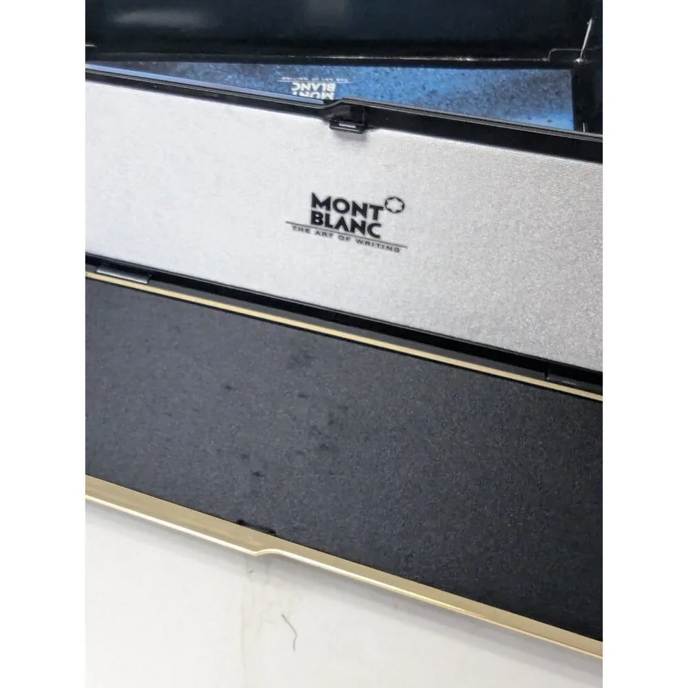 Used Mont Blanc Pen Presentation Box, Service Booklet, Storage Box  ** BOX ONLY - Picture 6 of 15